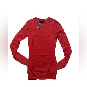 Express Vibrant Red Knitwear